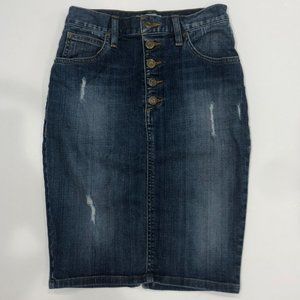 GUESS Denim Midi Skirt